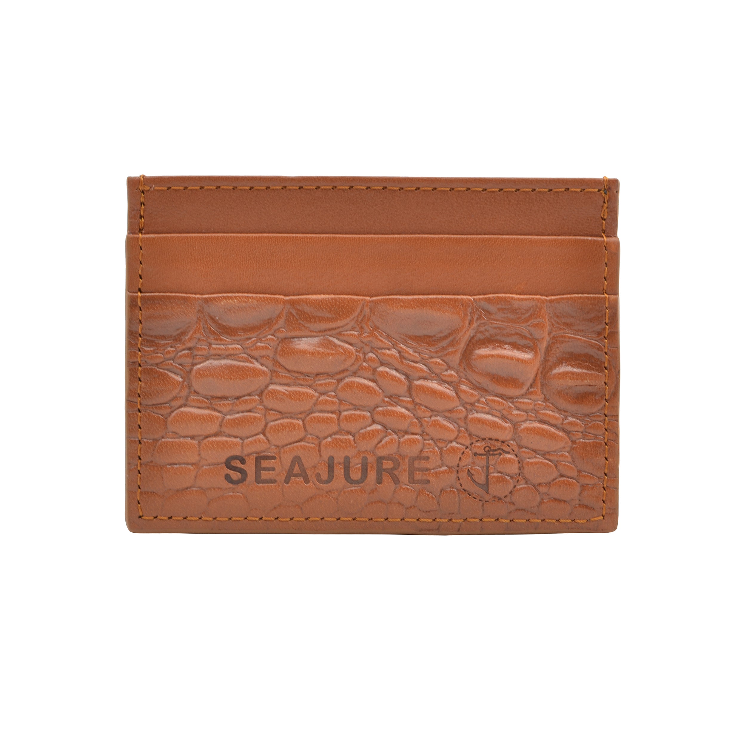 Premium Crocodile Embossed Calfskin