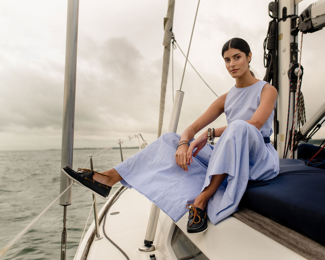 On-Deck Outfits: Styling Women's Boat Shoes